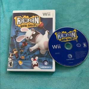 Ravman Raving Rabbits Wii game